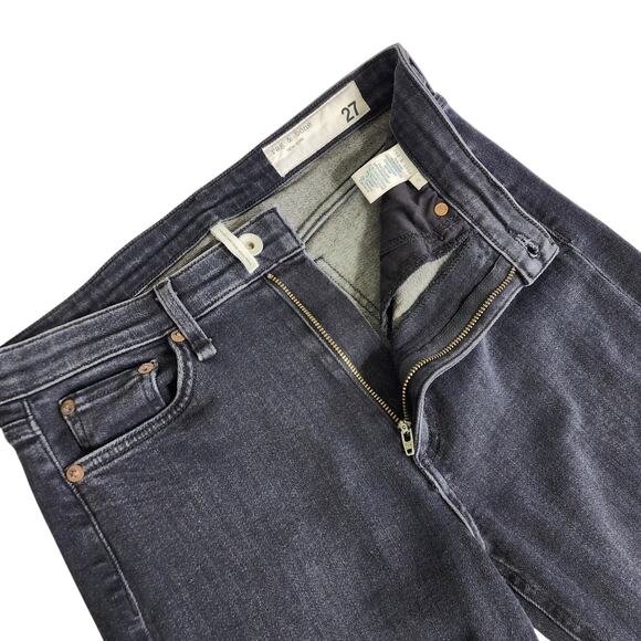 Rag & Bone Womens Nina High Rise Ankle Skinny Jeans Size 27 Royal Oak Wash Denim - Picture 8 of 15